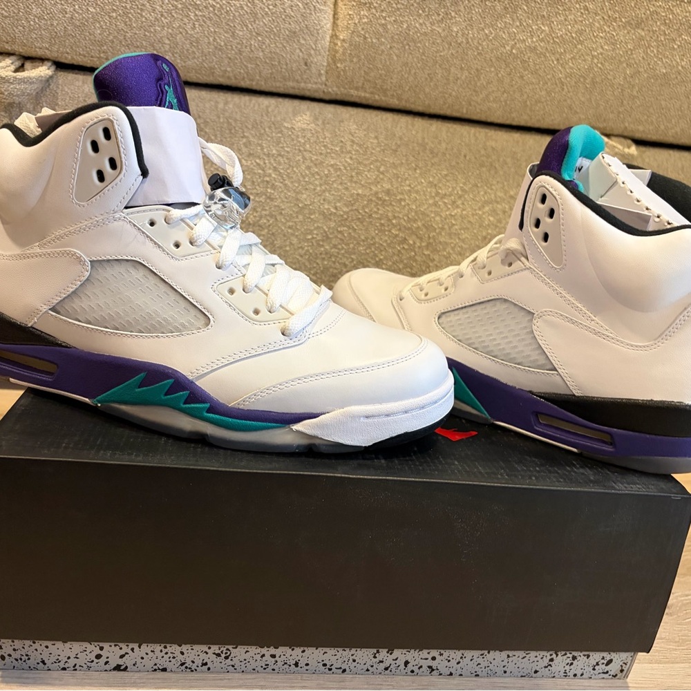 Nike Air Jordan 5 Retro Grape sneakers